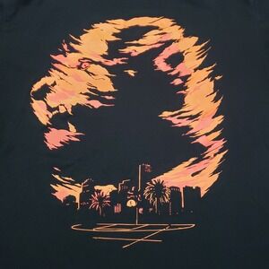 Nike Shirt Youth Medium Black Dri-Fit Short Sleeve Labron‎ James